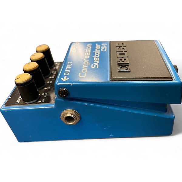 Used BOSS CS3 Compressor Sustainer Effect Pedal