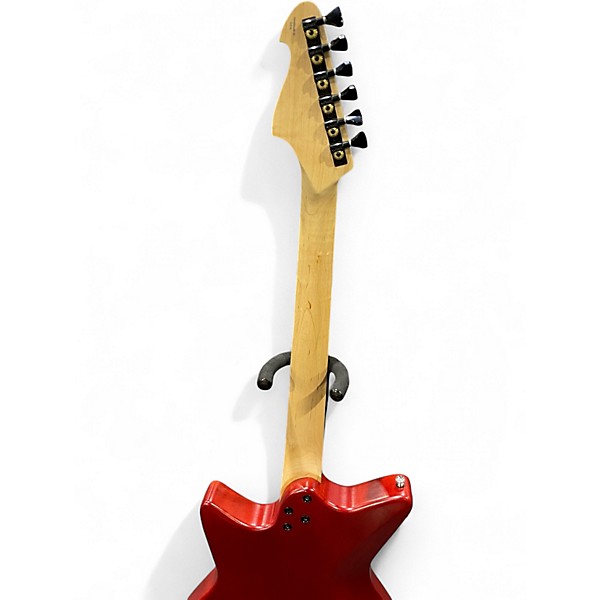 Used J Perez Atlas Red Solid Body Electric Guitar