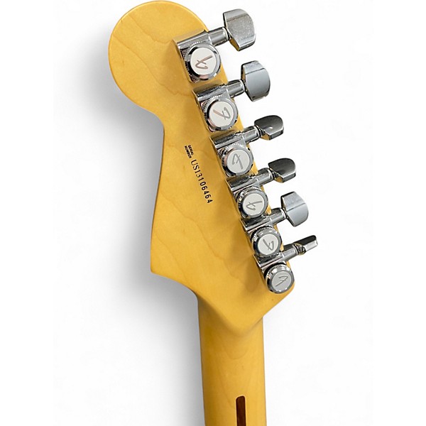 Used Fender American Deluxe Stratocaster mystic sunburst Solid Body Electric Guitar