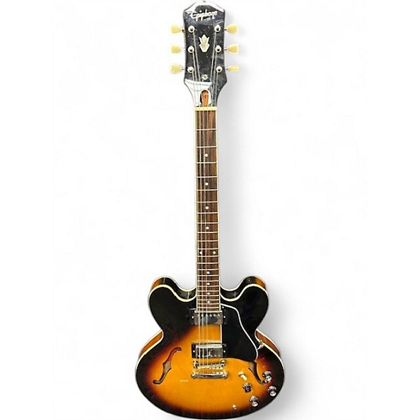 Used Epiphone ES-335 IG Sunburst Solid Body Electric Guitar