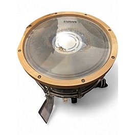 Used Pork Pie 7X13 Exotic Rosewood and Zebra Wood Natural Drum