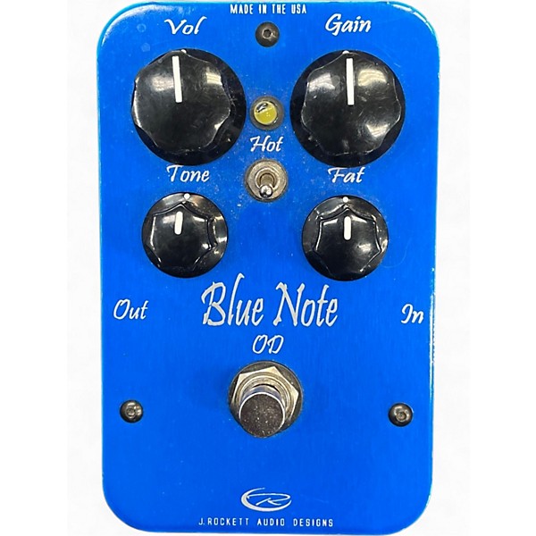Used Rockett Blue Note Overdrive Effect Pedal