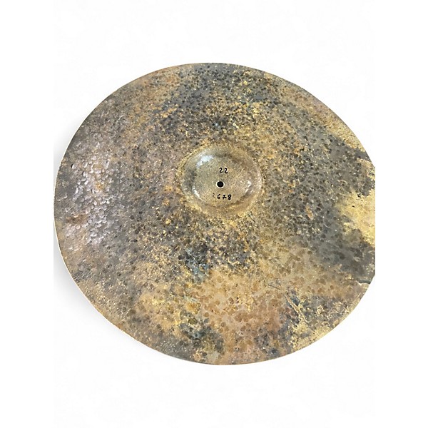 Used Quiqeg 22in DRY RIDE Cymbal