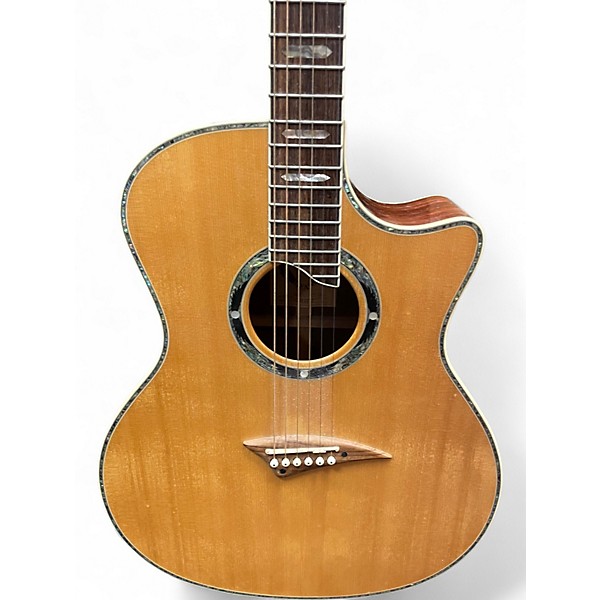 Used Dean Exotica RSE GN Natural Acoustic Guitar