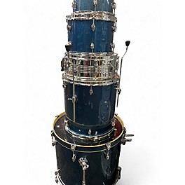 Used Pearl 5 Piece Export New Fusion BLUE Drum Kit