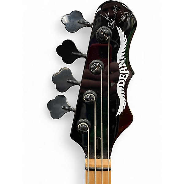 Used Dean John Entwistle Hybrid Sunburst Electric Bass Guitar