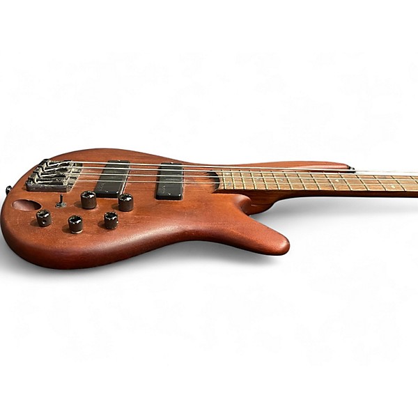 Used 2013 Ibanez SR500 Brown Electric Bass Guitar
