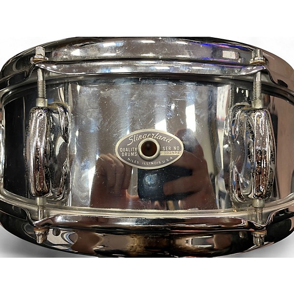 Used Slingerland 14in HOLLYWOOD ACE Silver Drum