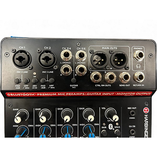 Used Harbinger LV8 Unpowered Mixer
