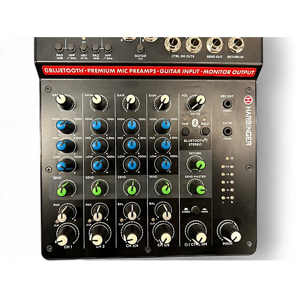 Used Harbinger LV8 Unpowered Mixer