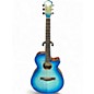 Used Ibanez AEG70 Blue Burst Acoustic Electric Guitar thumbnail