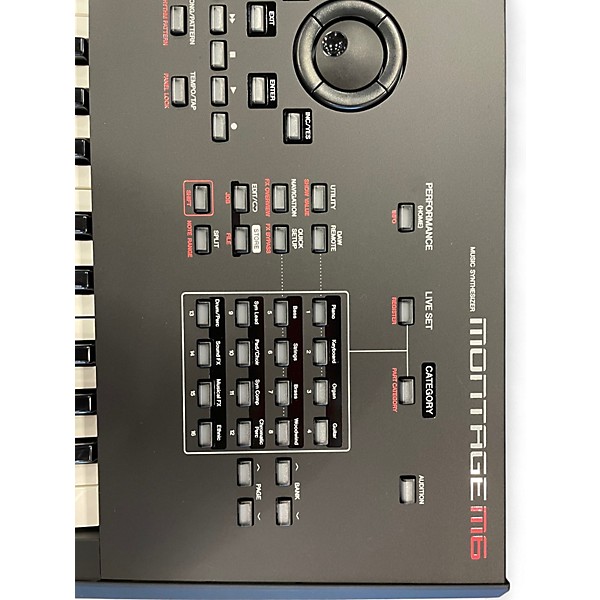 Used Yamaha Montage M6 Synthesizer