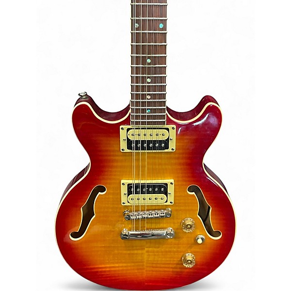 Used Dean Boca 12 3 Color Sunburst Solid Body Electric Guitar