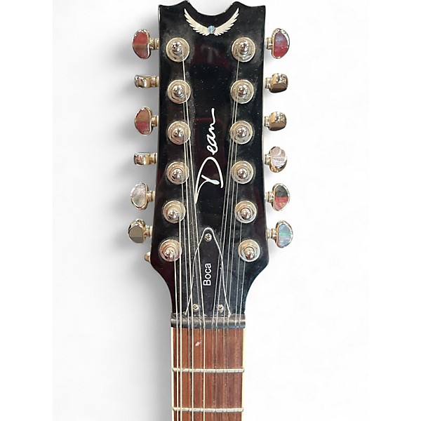 Used Dean Boca 12 3 Color Sunburst Solid Body Electric Guitar