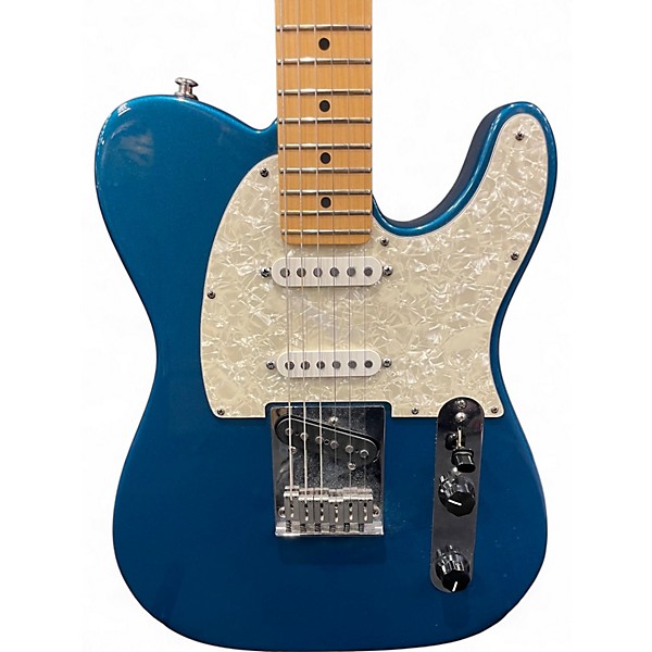 Used Fender american telecaster Blue Solid Body Electric Guitar
