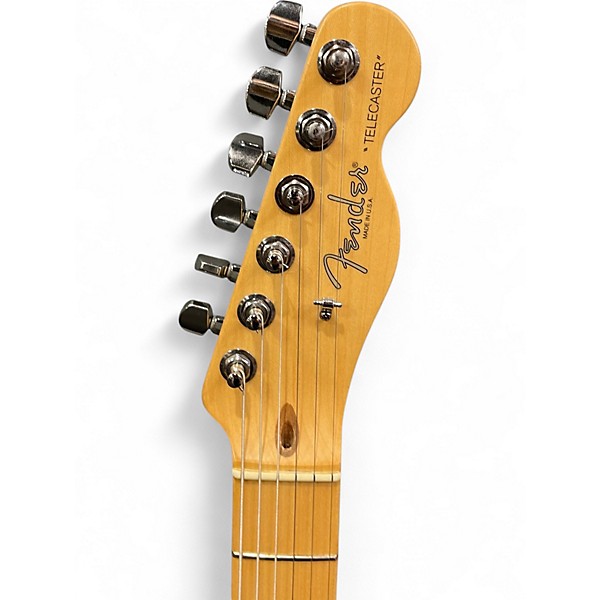 Used Fender american telecaster Blue Solid Body Electric Guitar