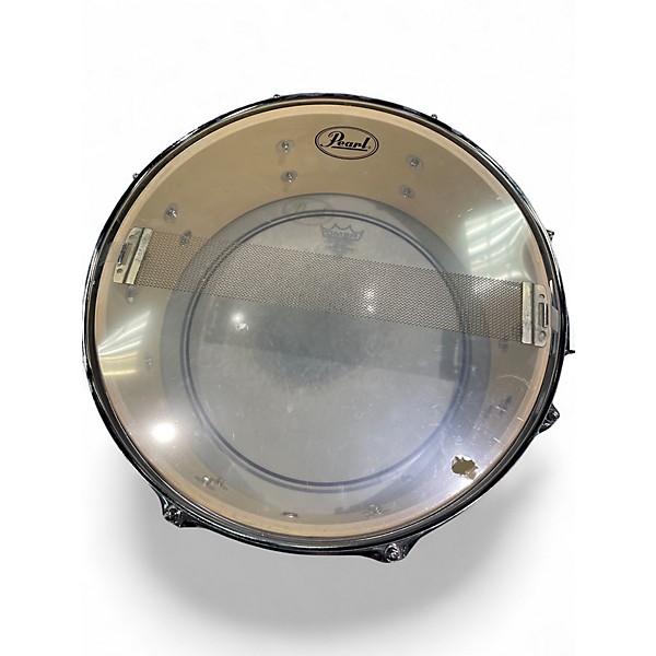 Used Pearl 14X6 EXPORT SERIES SNARE Chrome Drum