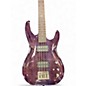 Used Diamond ST SERIES Purple Electric Bass Guitar