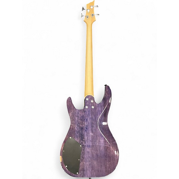 Used Diamond ST SERIES Purple Electric Bass Guitar
