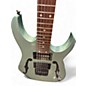 Used Ibanez PGMM21 Metallic Light Green Solid Body Electric Guitar