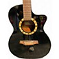 Used Ibanez A100E Black Acoustic Electric Guitar
