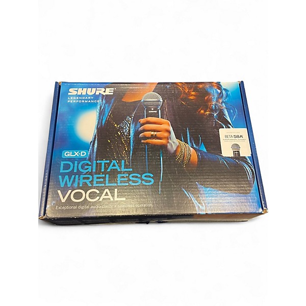 Used Shure GLXD4 Beta 58A Handheld Wireless System