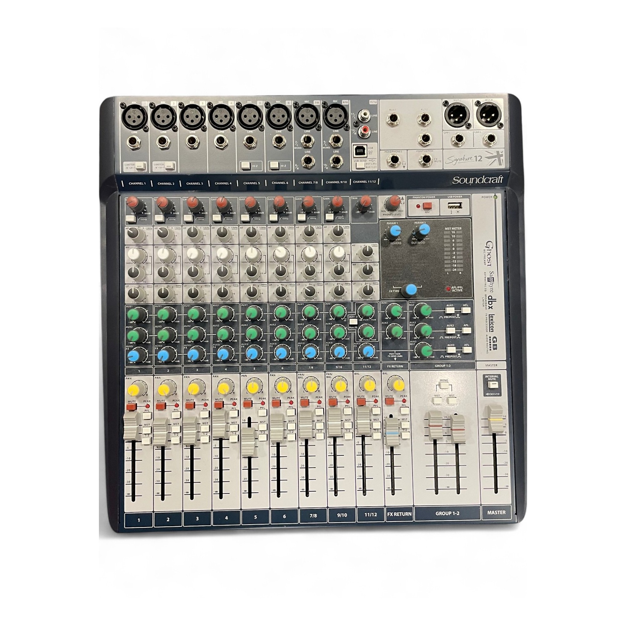 【美品】Soundcraft Signature 12 スタンダードモデル Soundcraft Signature 12 Mixer with Effects | Sweetwater