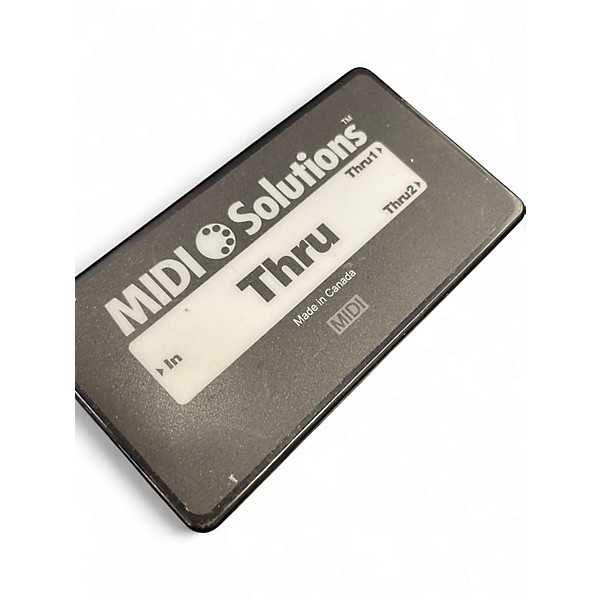 Used MIDI Solutions THRU MIDI Utility