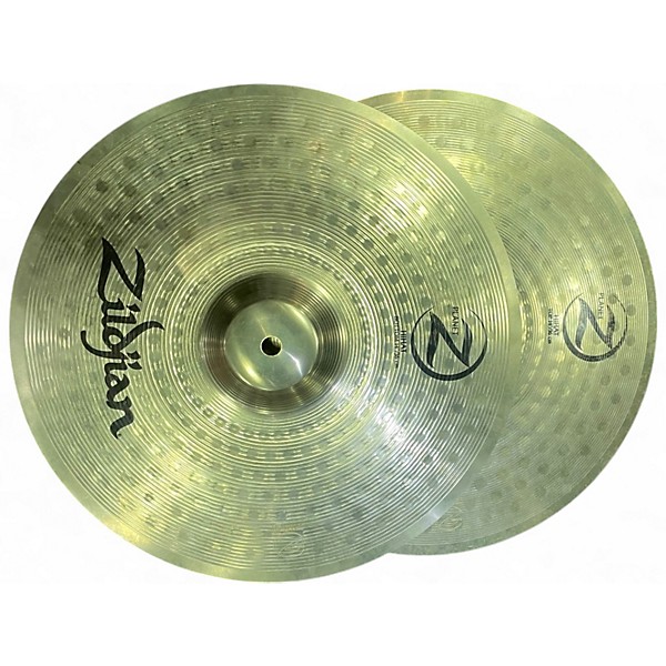 Used Zildjian 14in Planet Z Hi Hat Pair Cymbal