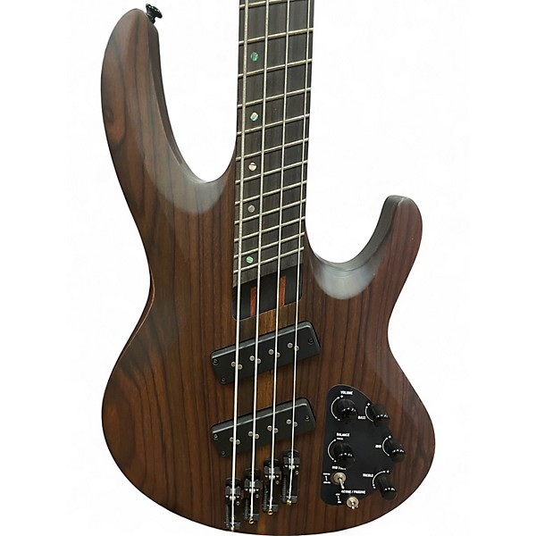 Used ESP LTD B1004 Deluxe Mahogany Electric Bass Guitar