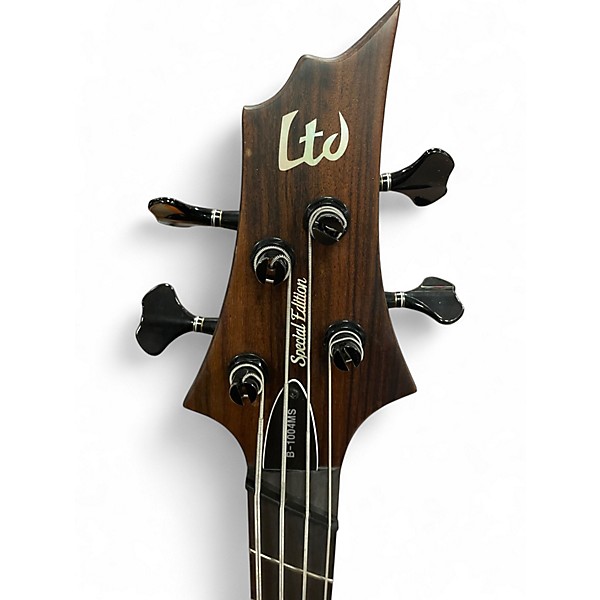 Used ESP LTD B1004 Deluxe Mahogany Electric Bass Guitar