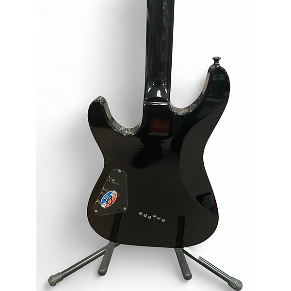 Used Schecter Guitar Research C-1 ELITE DIAMOND SERIES Black Solid Body Electric Guitar