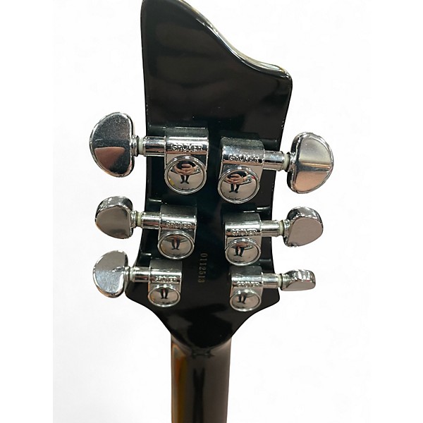 Used Schecter Guitar Research C-1 ELITE DIAMOND SERIES Black Solid Body Electric Guitar