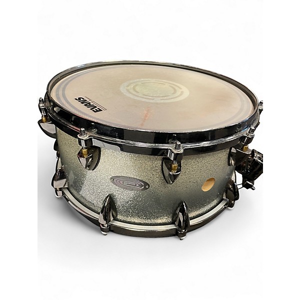 Used Orange County Drum & Percussion 14in 25 PLY SNARE Silver Sparkle Drum