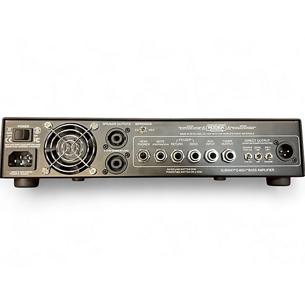 Used MESA/Boogie Subway d800 Bass Amp Head