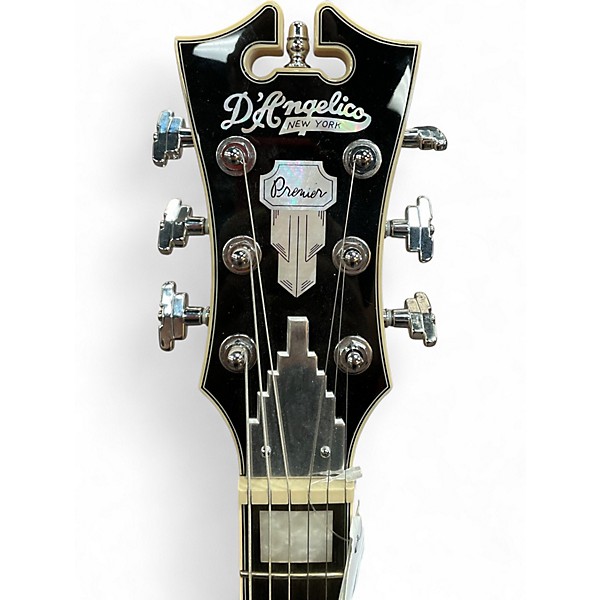 Used D'Angelico Premier Series Bedford  SH Blue Hollow Body Electric Guitar