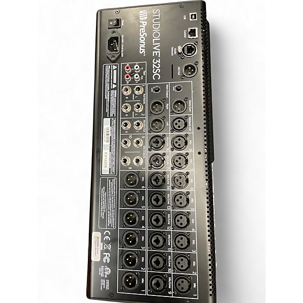 Used PreSonus StudioLive 32SC Digital Mixer Digital Mixer