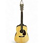 Used Martin Custom D Natural Acoustic Guitar thumbnail