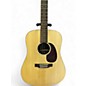 Used Martin Custom D Natural Acoustic Guitar