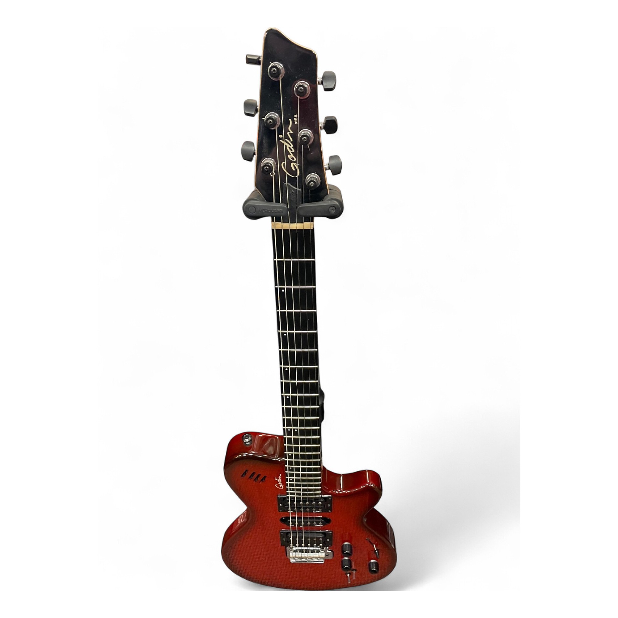 【値下げ】Godin XTSA Trans Red シンセ対応のエレキギター Used Godin XTSA Trans Red Solid Body Electric Guitar Trans Red