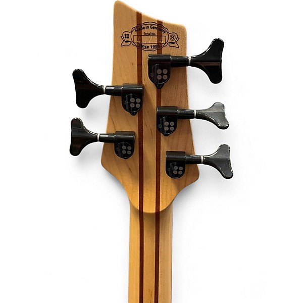 Used sandberg Classic Booster 5 Fretless Blue Electric Bass Guitar