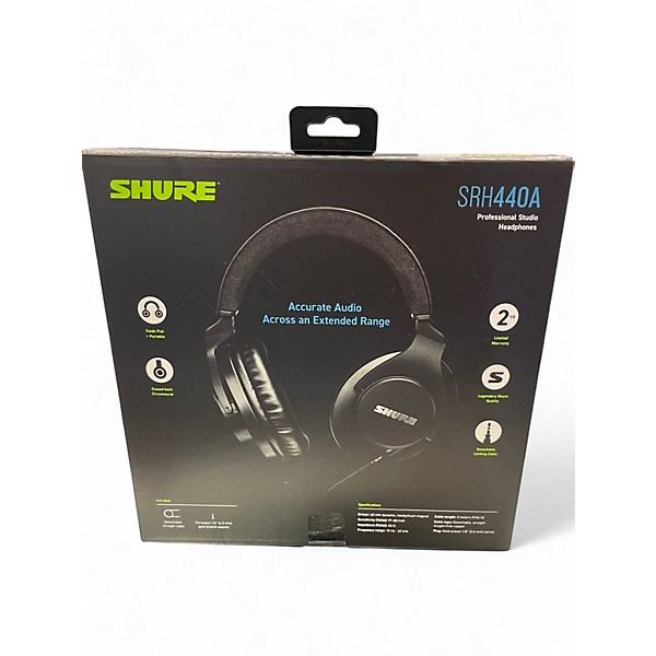 Used Shure SRH440A Studio Headphones