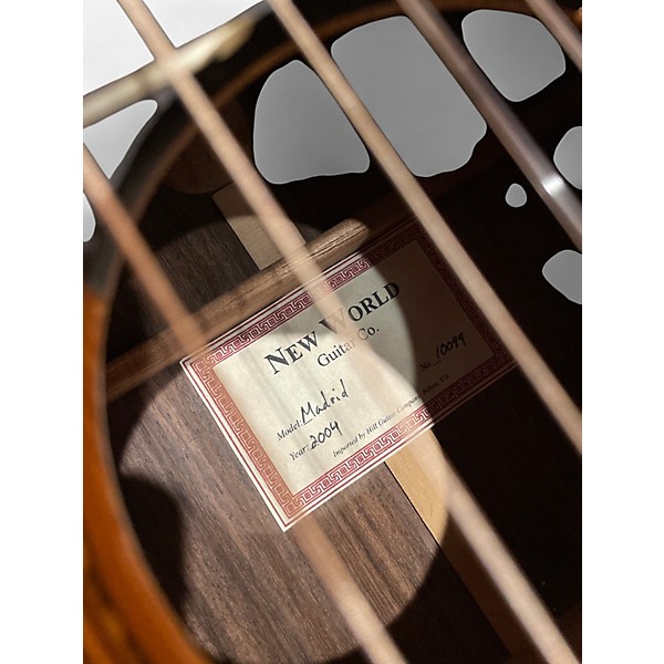 Used New World Madrid Natural Classical Acoustic Guitar