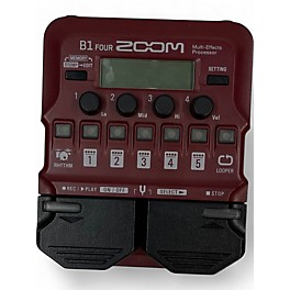 Used Zoom B1 FOUR Effect Processor