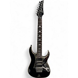Used Ibanez UV777 STEVE VAI SIGNATURE UNIVERSE Black Solid Body Electric Guitar
