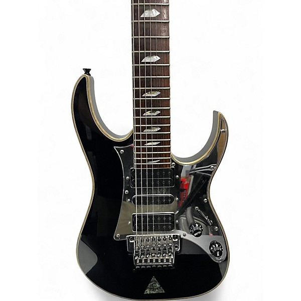 Used Ibanez UV777 STEVE VAI SIGNATURE UNIVERSE Black Solid