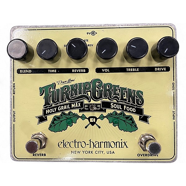 Used MXR TURNIP GREENS Effect Pedal
