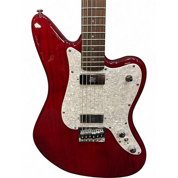 Used ESP LTD XJ6 Trans Red Solid Body Electric Guitar