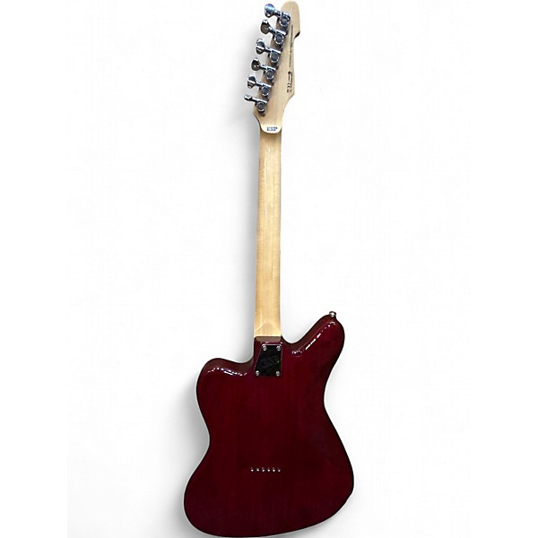 Used ESP LTD XJ6 Trans Red Solid Body Electric Guitar Trans