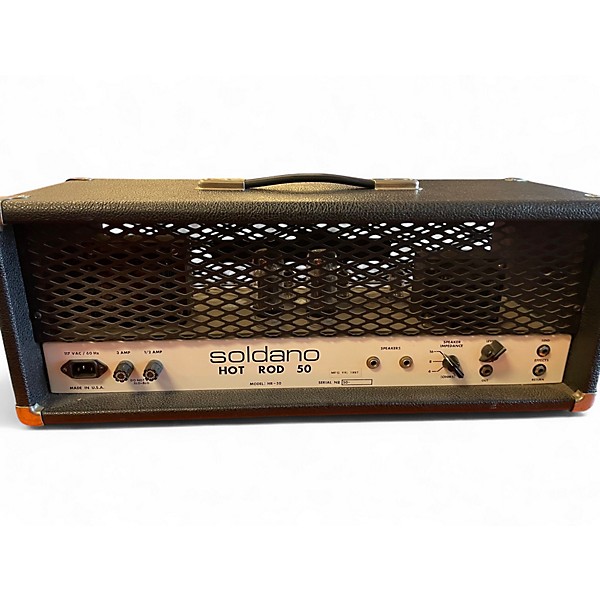 Used Soldano Hot Rod 50 50W Tube Guitar Amp Head